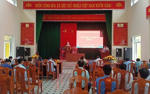 Đảng ủy xã Điền Trung tổ chức Hội nghị Ban chấp hành Đảng bộ xã lần thứ 25
